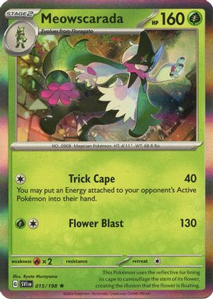 Meowscarada - 015/198 15 - SV01 Scarlet & Violet Base Set Holofoil - Poke-Collect