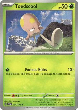 Toedscool - 024/198 24 - SV01 Scarlet & Violet Base Set Reverse Holofoil - Poke-Collect