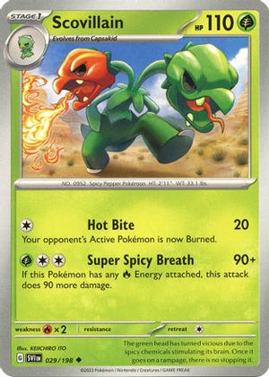 Scovillain - 029/198 29 - SV01 Scarlet & Violet Base Set - Poke-Collect