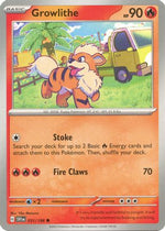 Growlithe - 031/198 31 - SV01 Scarlet & Violet Base Set Reverse Holofoil - Poke-Collect