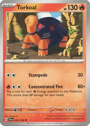 Torkoal 35 - SV01 Scarlet & Violet Base Set - Poke-Collect