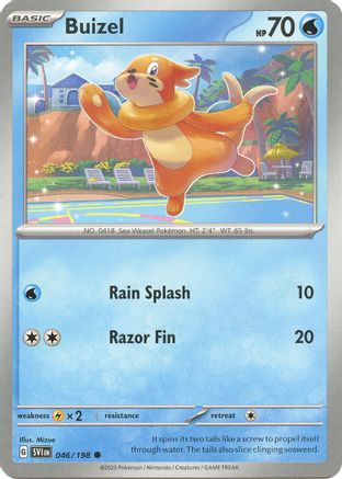 Buizel 46 - SV01 Scarlet & Violet Base Set - Poke-Collect