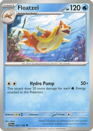 Floatzel 47 - SV01 Scarlet & Violet Base Set - Poke-Collect