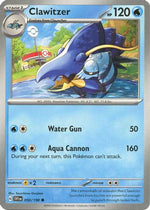 Clawitzer 50 - SV01 Scarlet & Violet Base Set Reverse Holofoil - Poke-Collect