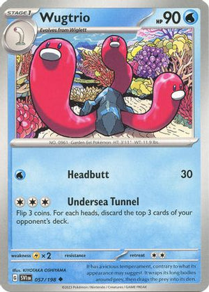Wugtrio 57 - SV01 Scarlet & Violet Base Set Reverse Holofoil - Poke-Collect