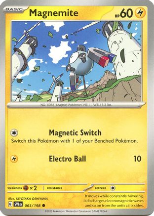 Magnemite 63 - SV01 Scarlet & Violet Base Set - Poke-Collect