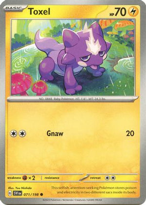 Toxel 71 - SV01 Scarlet & Violet Base Set Reverse Holofoil - Poke-Collect