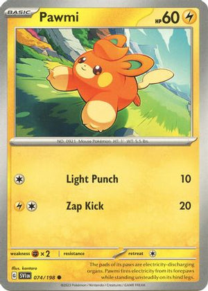 Pawmi - 074/198 74 - SV01 Scarlet & Violet Base Set Reverse Holofoil - Poke-Collect
