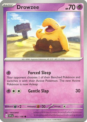 Drowzee - 082/198 82 - SV01 Scarlet & Violet Base Set Reverse Holofoil - Poke-Collect