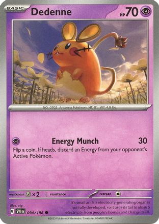 Dedenne - 094/198 94 - SV01 Scarlet & Violet Base Set - Poke-Collect