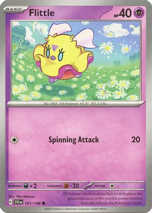 Flittle - 101/198 101 - SV01 Scarlet & Violet Base Set Reverse Holofoil - Poke-Collect