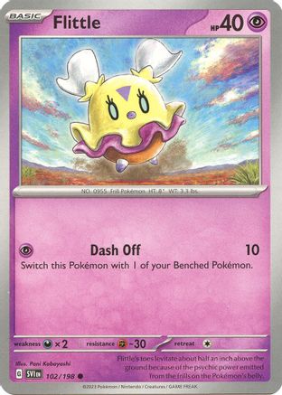 Flittle - 102/198 102 - SV01 Scarlet & Violet Base Set Reverse Holofoil - Poke-Collect