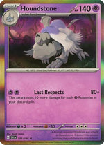 Houndstone 106 - SV01 Scarlet & Violet Base Set Reverse Holofoil - Poke-Collect