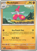Medicham - 111/198 111 - SV01 Scarlet & Violet Base Set Reverse Holofoil - Poke-Collect