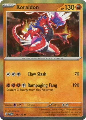 Koraidon 124 - SV01 Scarlet & Violet Base Set Reverse Holofoil - Poke-Collect