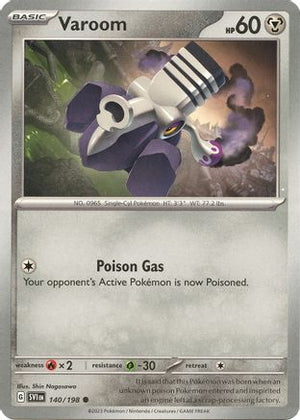Varoom - 140/198 140 - SV01 Scarlet & Violet Base Set - Poke-Collect