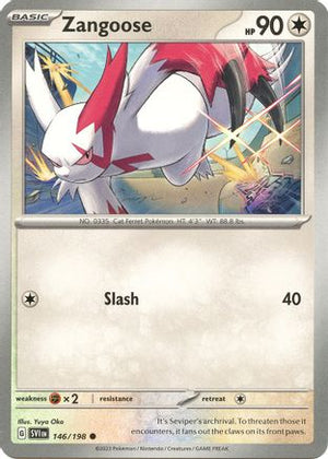 Zangoose - 146/198 146 - SV01 Scarlet & Violet Base Set Reverse Holofoil - Poke-Collect