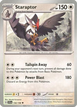 Staraptor 150 - SV01 Scarlet & Violet Base Set Reverse Holofoil - Poke-Collect