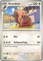 Greedent 152 - SV01 Scarlet & Violet Base Set Reverse Holofoil - Poke-Collect