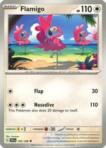 Flamigo 165 - SV01 Scarlet & Violet Base Set Reverse Holofoil - Poke-Collect