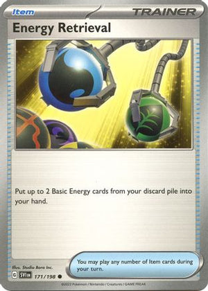 Energy Retrieval 171 - SV01 Scarlet & Violet Base Set Reverse Holofoil - Poke-Collect
