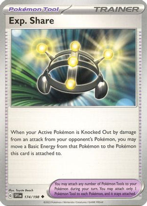 Exp. Share 174 - SV01 Scarlet & Violet Base Set Reverse Holofoil - Poke-Collect