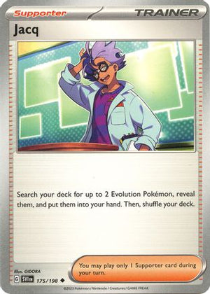 Jacq - 175/198 175 - SV01 Scarlet & Violet Base Set Reverse Holofoil - Poke-Collect