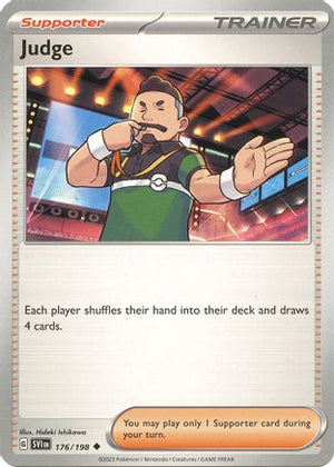Judge 176 - SV01 Scarlet & Violet Base Set Reverse Holofoil - Poke-Collect