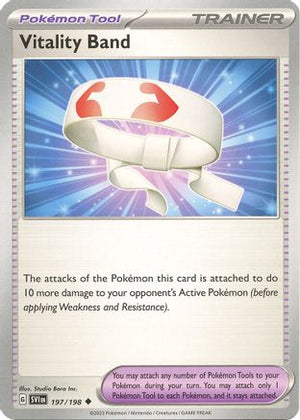 Vitality Band 197 - SV01 Scarlet & Violet Base Set Reverse Holofoil - Poke-Collect