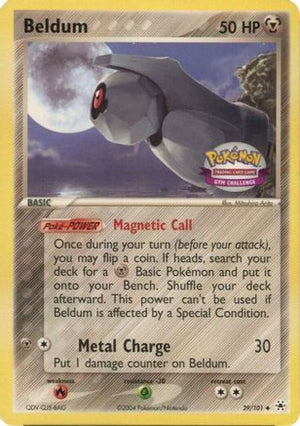 Beldum - 029/101 (Gym Challenge) 29 - Gym Challenge - Poke-Collect