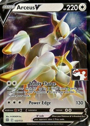 Arceus V 122 - Prize Pack Series Cards Holofoil - Poke-Collect