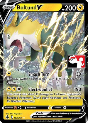 Boltund V 103 - Prize Pack Series Cards Holofoil - Poke-Collect