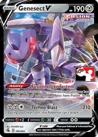 Genesect V 185 - Prize Pack Series Cards Holofoil - Poke-Collect