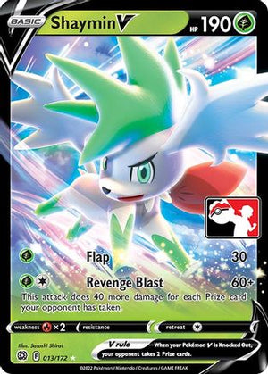 Shaymin V 13 - Prize Pack Series Cards Holofoil - Poke-Collect