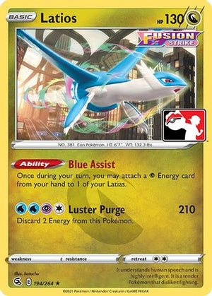 Latios 194 - Prize Pack Series Cards - Poke-Collect