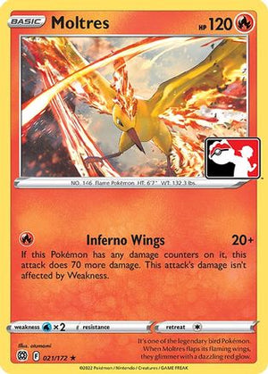 Moltres 21 - Prize Pack Series Cards - Poke-Collect