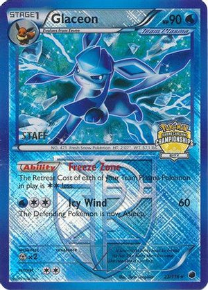 Glaceon - 23/116 (City Championships) [Staff] 23 - League & Championship Cards Holofoil - Poke-Collect
