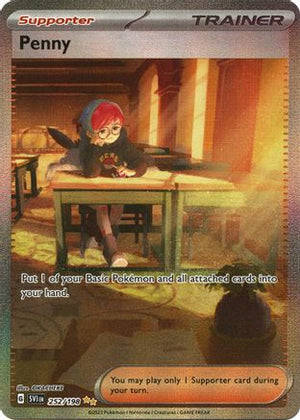 Penny - 252/198 252 - SV01 Scarlet & Violet Base Set Holofoil - Poke-Collect