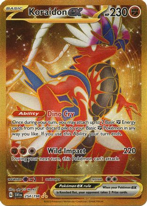 Koraidon ex - 254/198 254 - SV01 Scarlet & Violet Base Set Holofoil - Poke-Collect