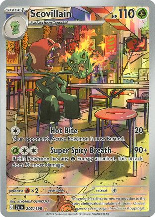 Scovillain - 202/198 202 - SV01 Scarlet & Violet Base Set Holofoil - Poke-Collect