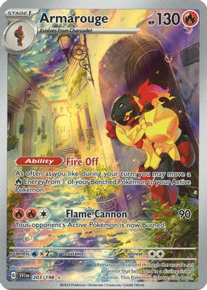 Armarouge - 203/198 203 - SV01 Scarlet & Violet Base Set Holofoil - Poke-Collect
