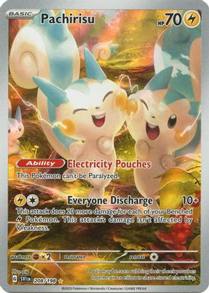 Pachirisu - 208/198 208 - SV01 Scarlet & Violet Base Set Holofoil - Poke-Collect
