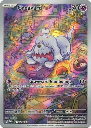 Greavard - 214/198 214 - SV01 Scarlet & Violet Base Set Holofoil - Poke-Collect