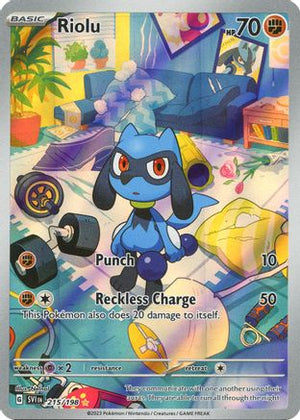 Riolu - 215/198 215 - SV01 Scarlet & Violet Base Set Holofoil - Poke-Collect