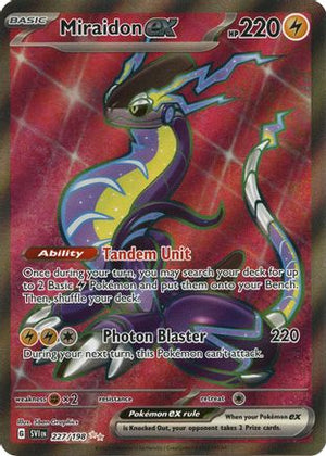 Miraidon ex - 227/198 227 - SV01 Scarlet & Violet Base Set Holofoil - Poke-Collect