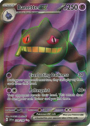 Banette ex - 229/198 229 - SV01 Scarlet & Violet Base Set Holofoil - Poke-Collect