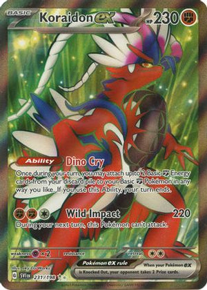 Koraidon ex - 231/198 231 - SV01 Scarlet & Violet Base Set Holofoil - Poke-Collect