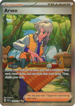 Arven - 249/198 249 - SV01 Scarlet & Violet Base Set Holofoil - Poke-Collect