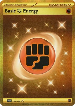 Basic Fighting Energy - 258/198 258 - SV01 Scarlet & Violet Base Set Holofoil - Poke-Collect
