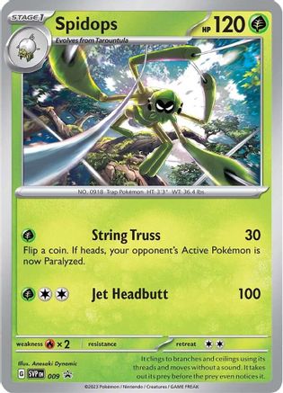 Spidops 9 - SV Scarlet & Violet Promo Cards Holofoil